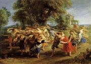 Peter Paul Rubens A Peasant Dance oil painting reproduction